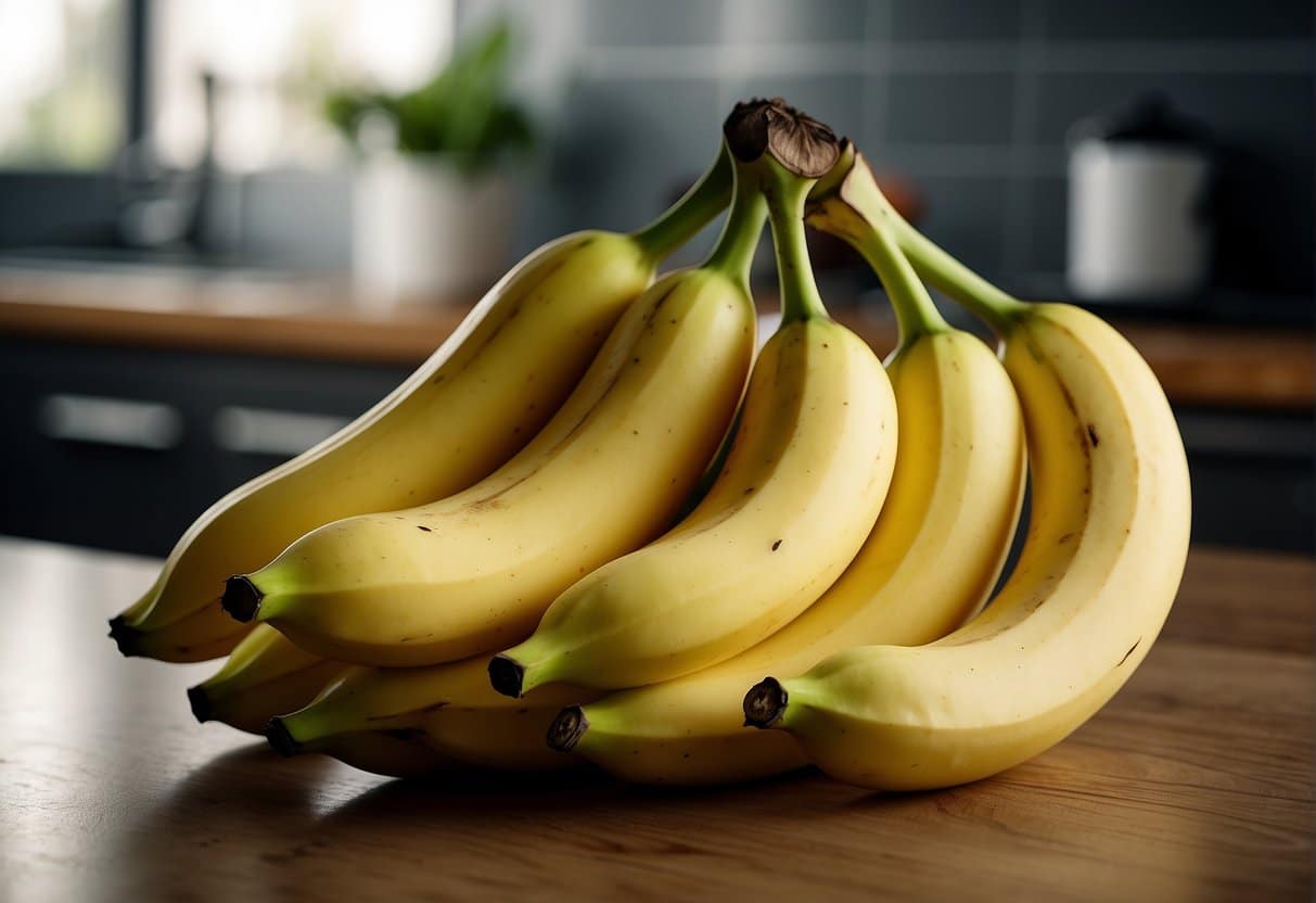 Warum Bananen schnell reifen